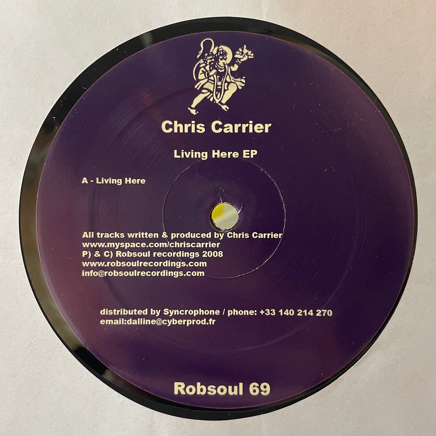 Chris Carrier ‎– Living Here EP