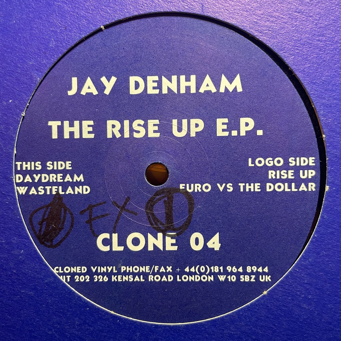 Jay Denham ‎– The Rise Up E.P.