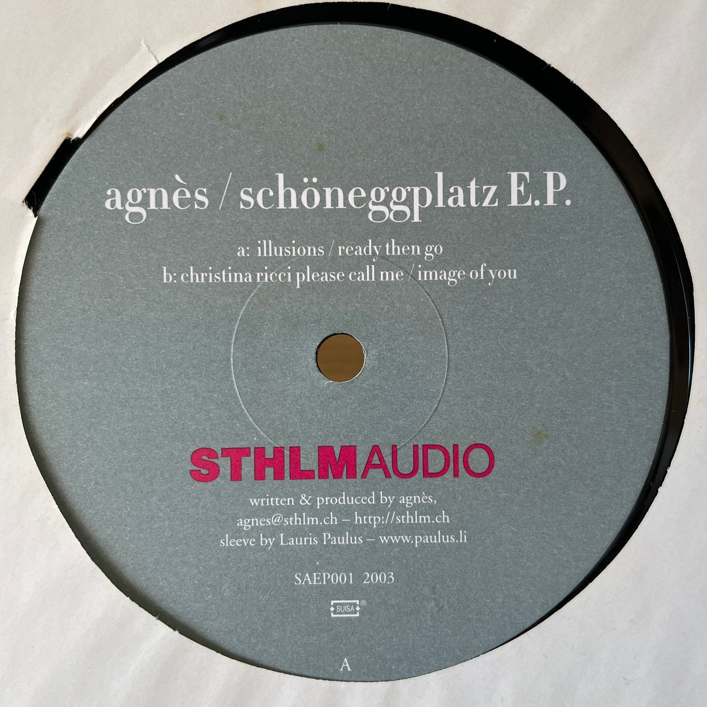 Agnès ‎– Schöneggplatz E.P.