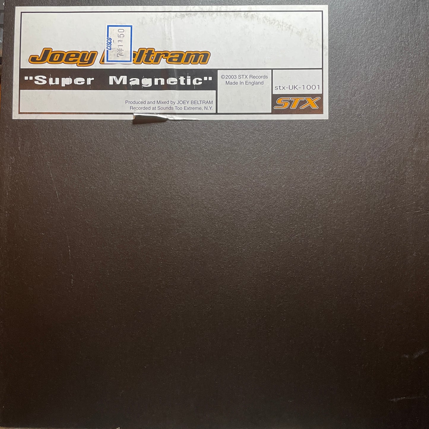 Joey Beltram ‎– Super Magnetic