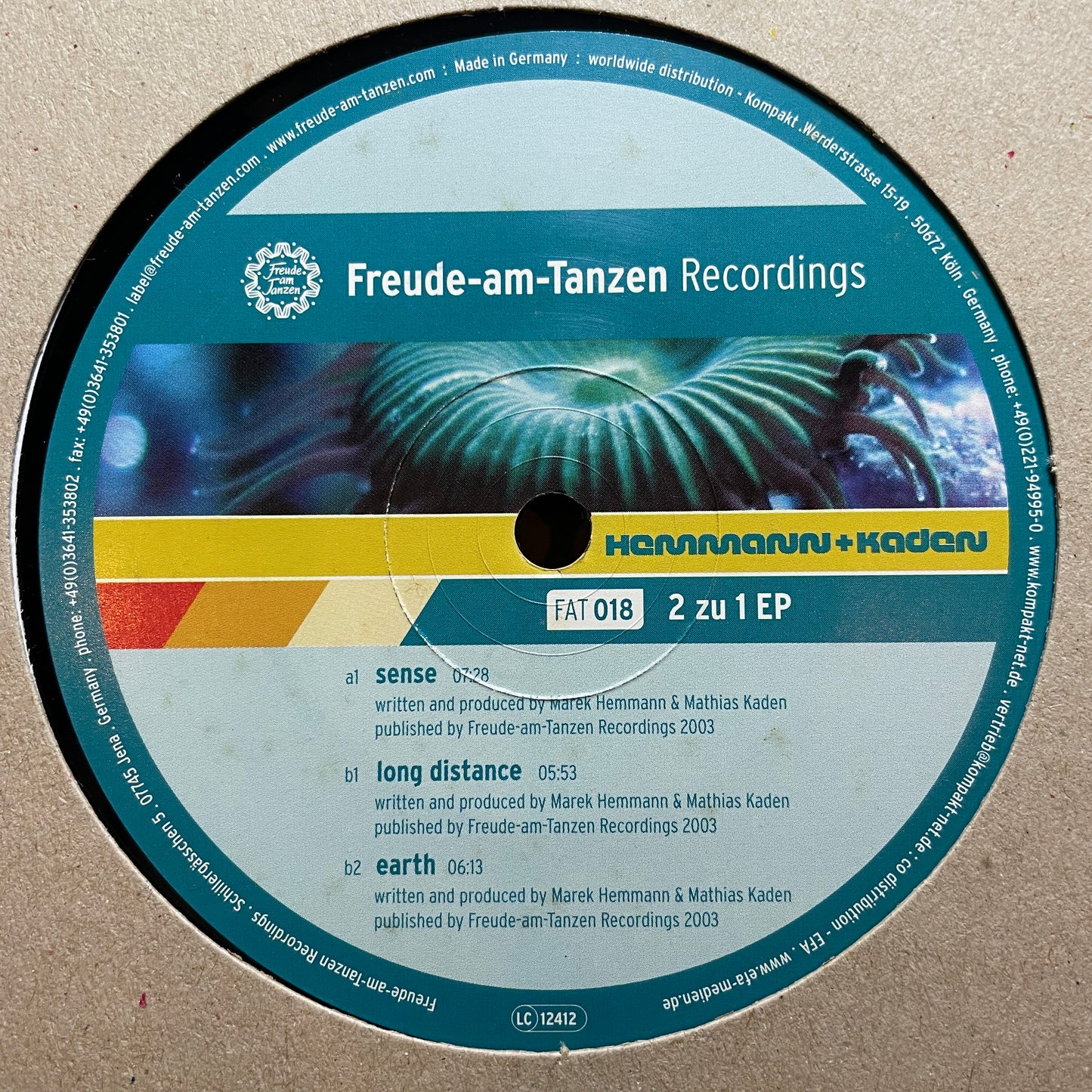 Hemmann & Kaden – 2 Zu 1 EP