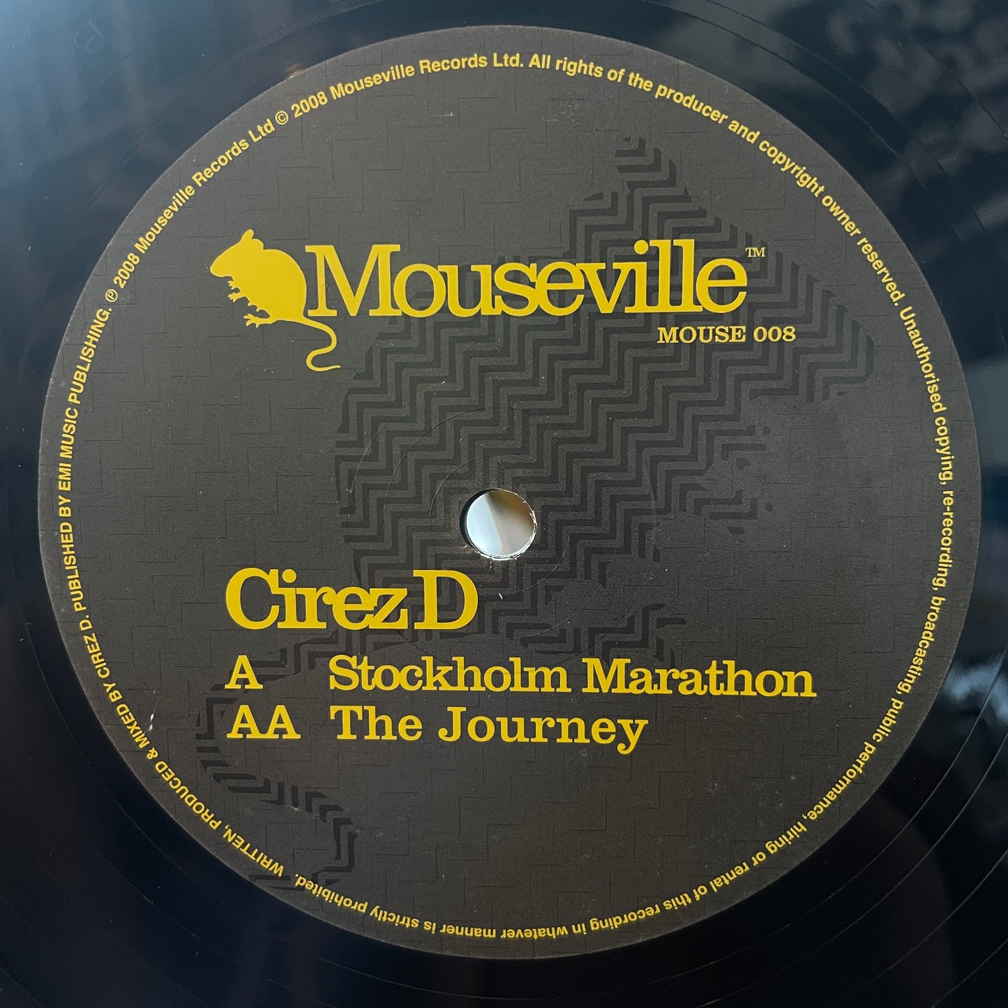 Cirez D ‎– Stockholm Marathon / The Journey