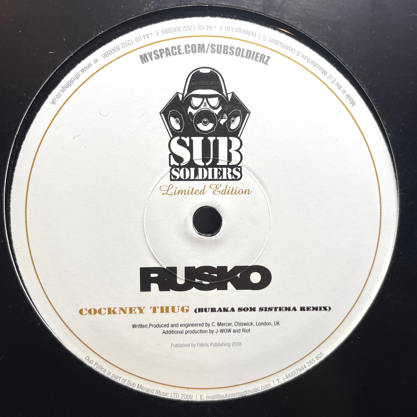 Rusko – Cockney Thug (Buraka Som Sistema Remix)