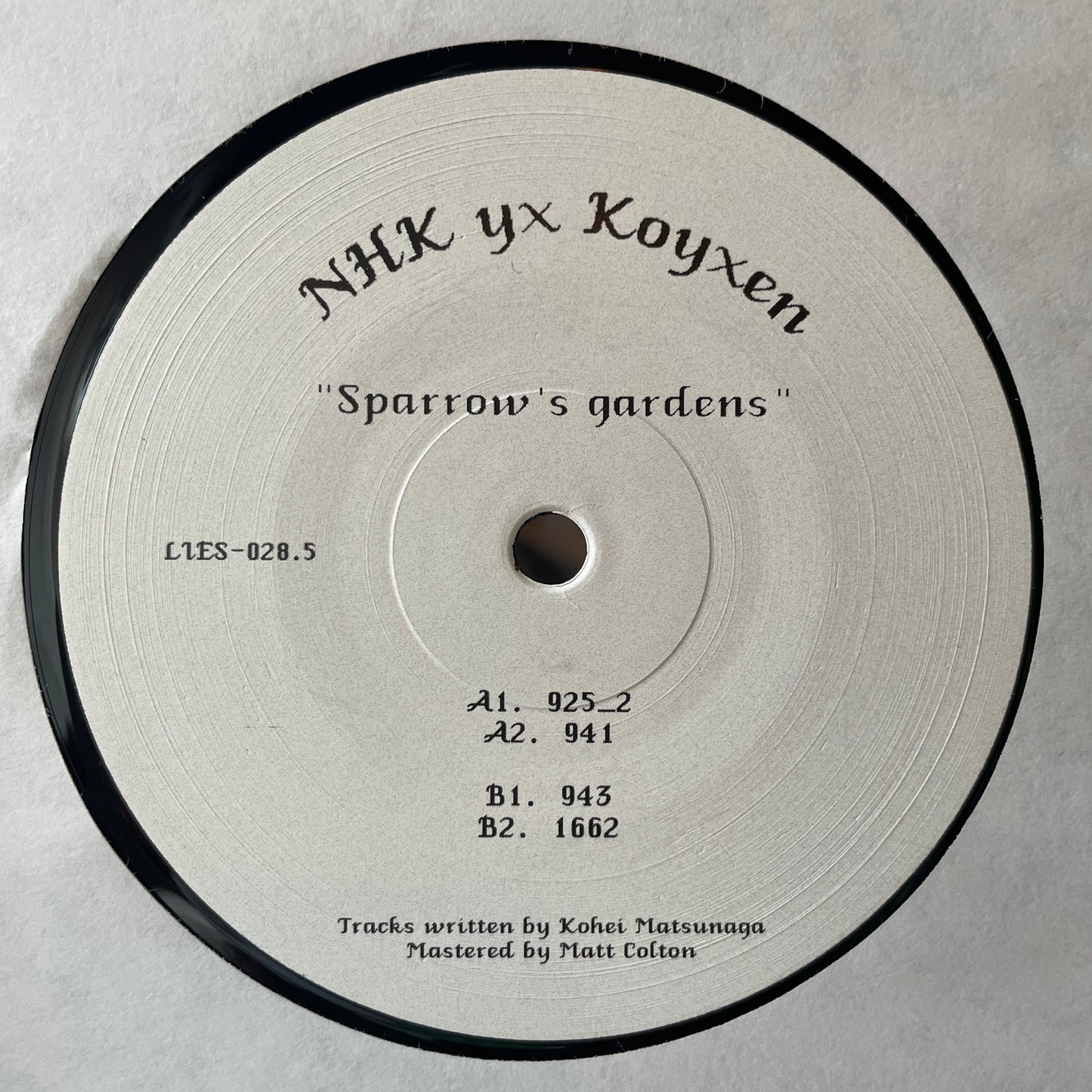 NHK yx Koyxen ‎– Sparrow's Gardens