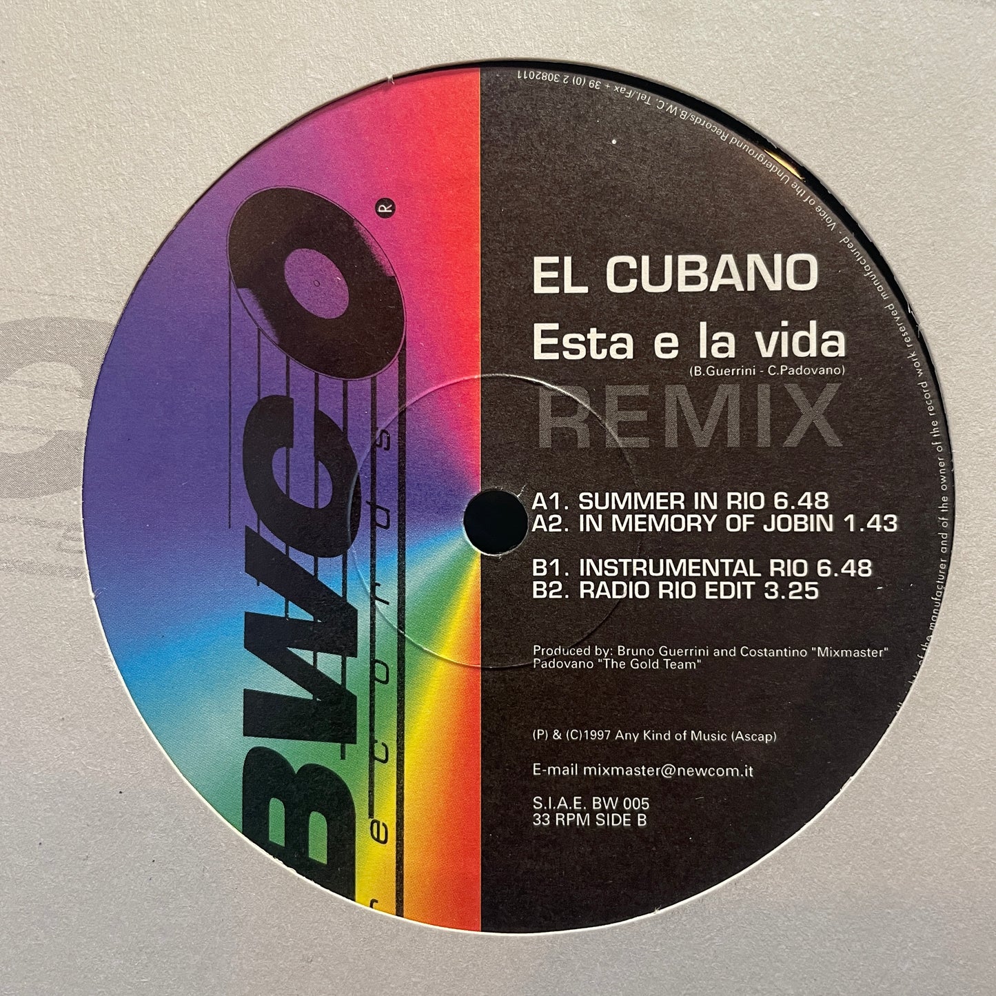 El Cubano – Esta E La Vida REMIX