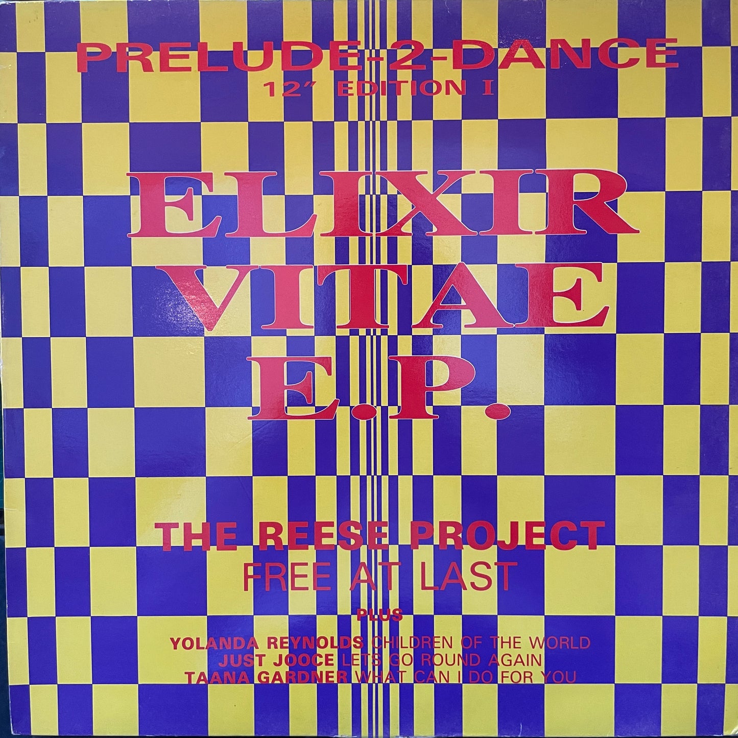 Various – Elixir Vitae E.P. - Prelude-2-Dance (12" Edition)