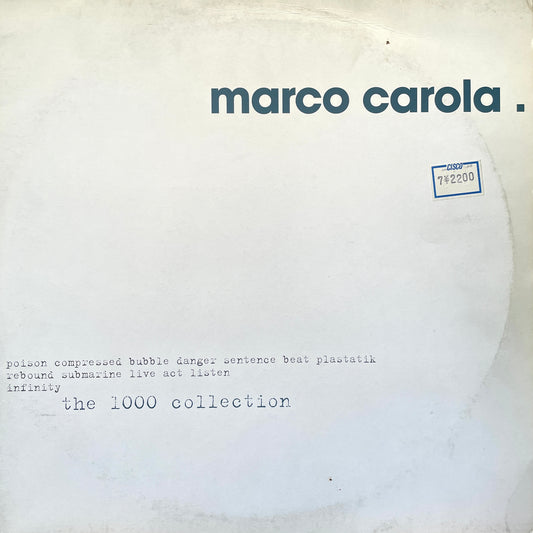 Marco Carola – The 1000 Collection