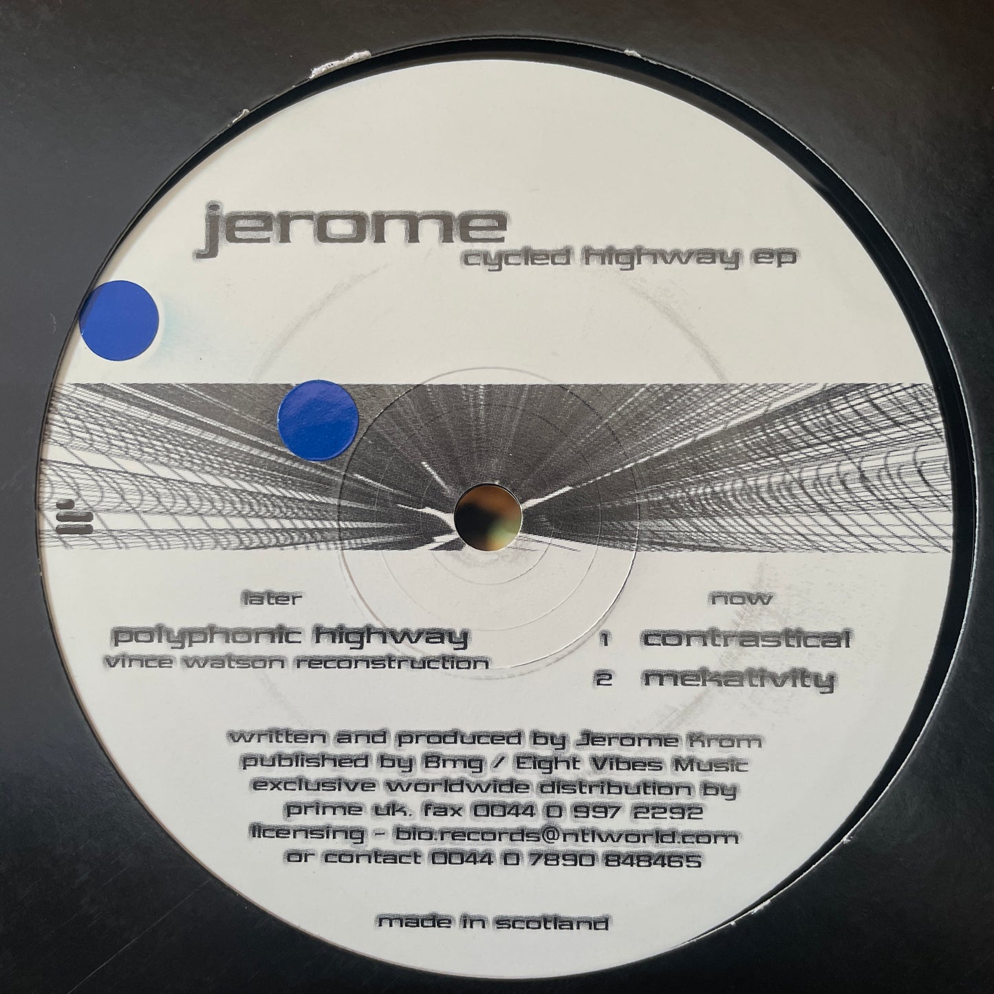 Jerome ‎– Cycled Highway EP