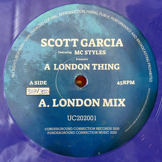 Scott Garcia ‎– A London Thing / 4 The Ladies
