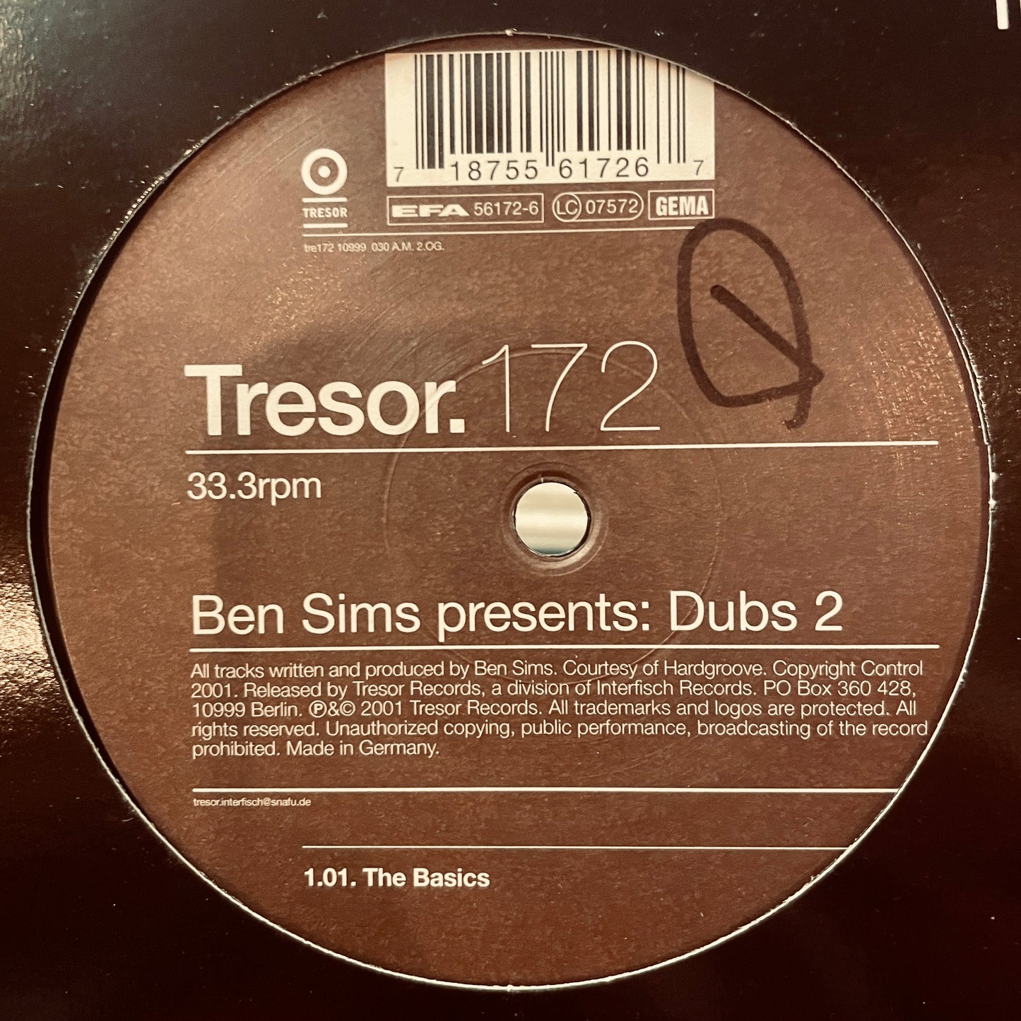 Ben Sims – Dubs 2