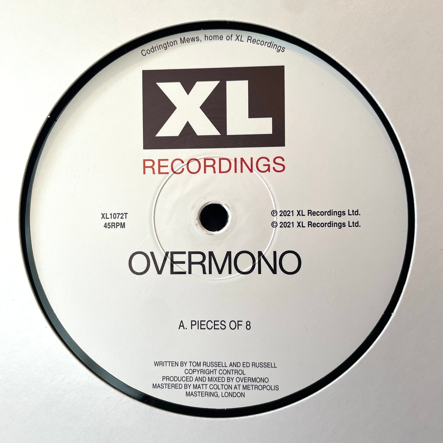Overmono – Pieces Of 8 / Echo Rush