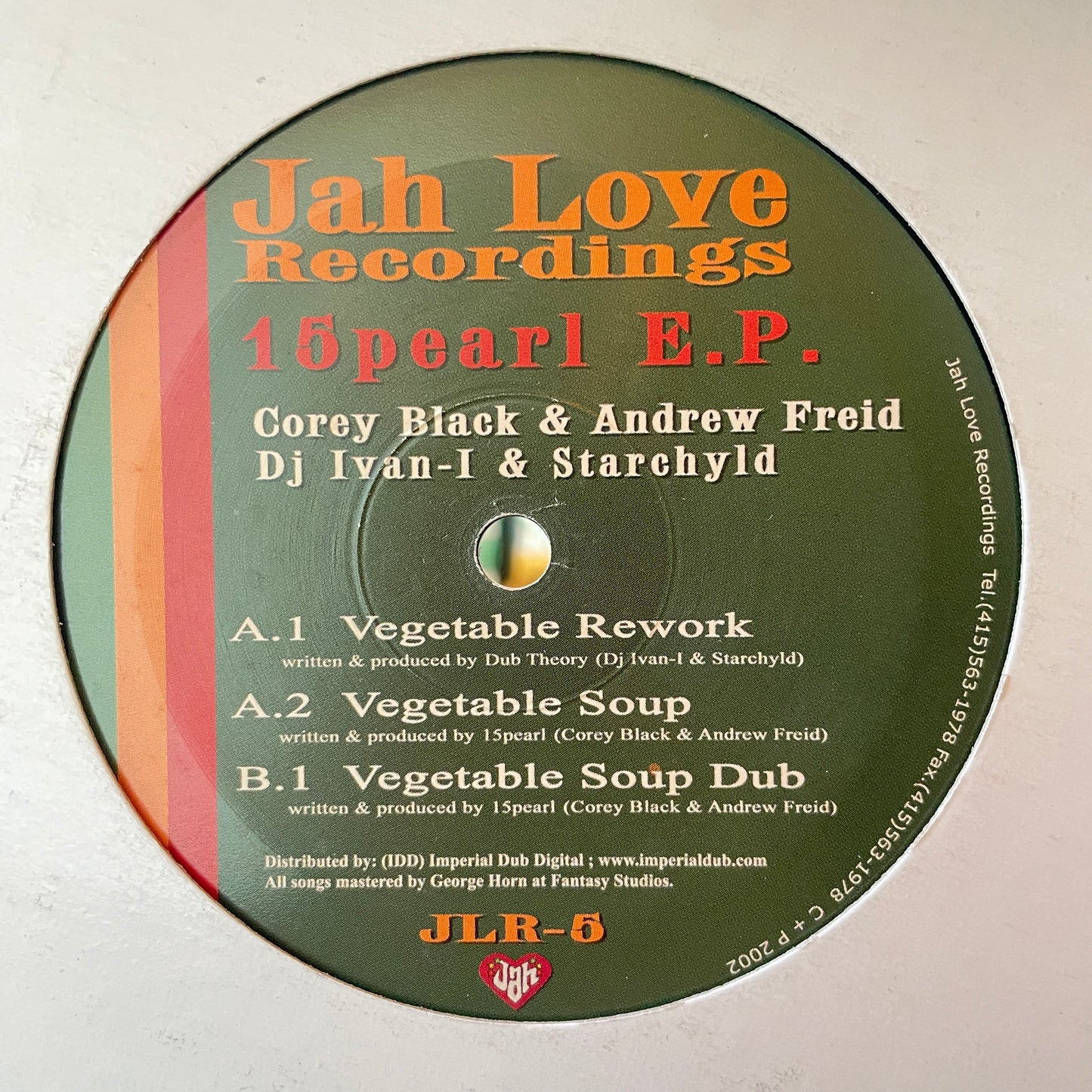 Dub Theory / 15pearl – 15pearl E.P.