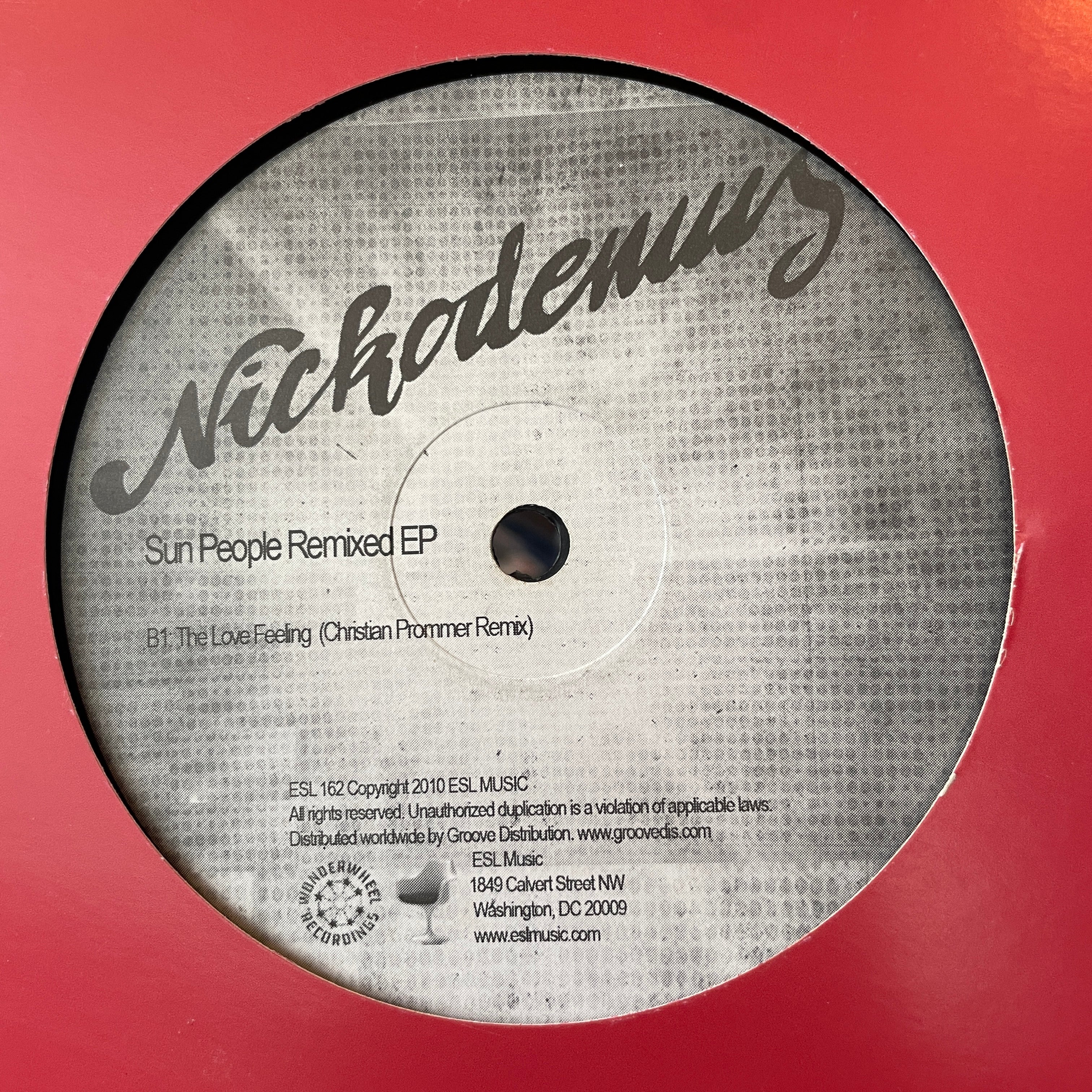 Nickodemus – Sun People Remixed EP – Sixth Garden Records