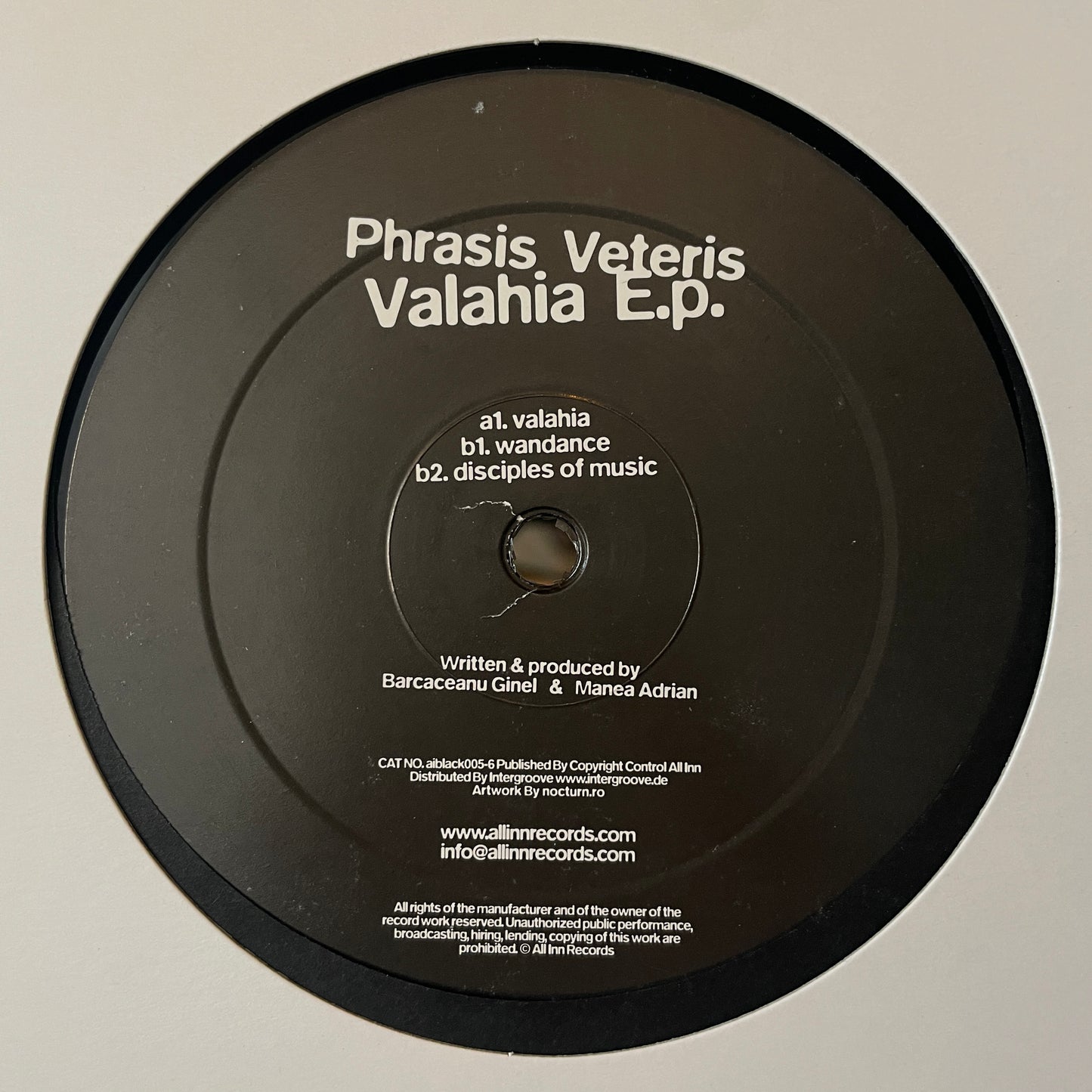 Phrasis Veteris – Valahia E.p.