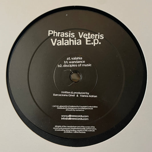 Phrasis Veteris – Valahia E.p.