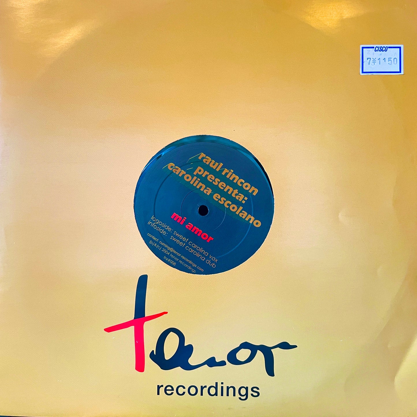 Raul Rincon presenta: Carolina Escolano – Mi Amor