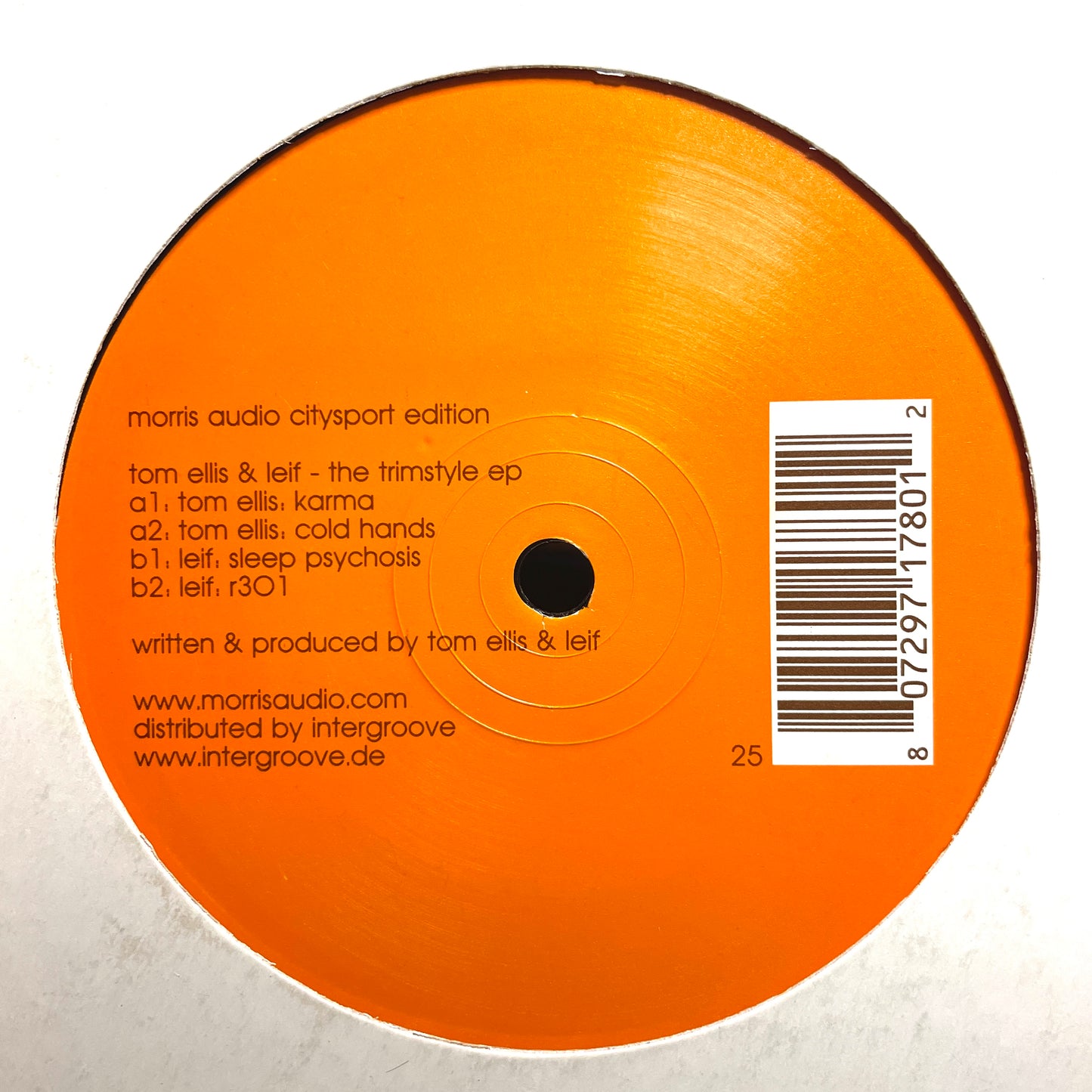 Tom Ellis / Leif – The Trimstyle EP