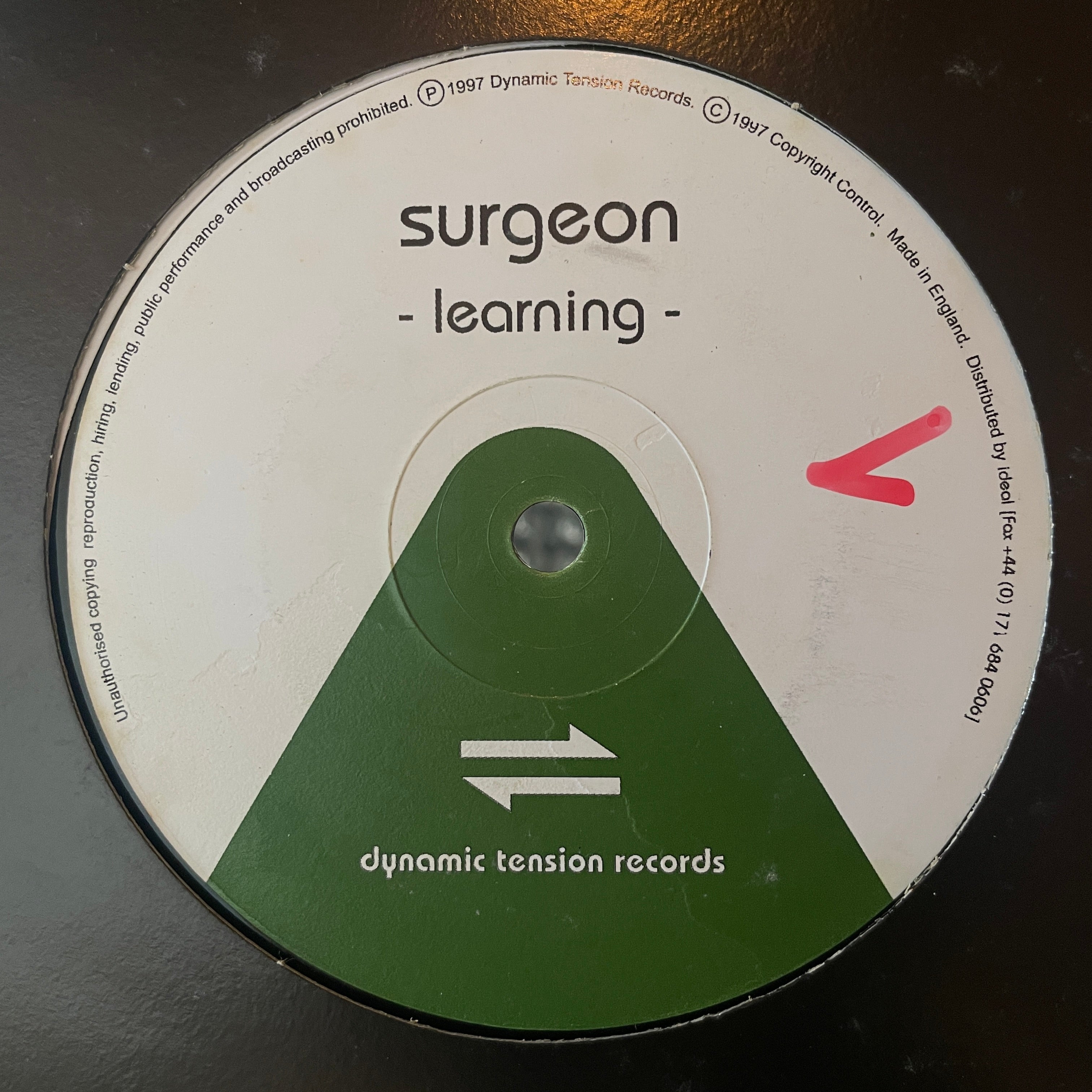 Surgeon – Learning – Sixth Garden Records