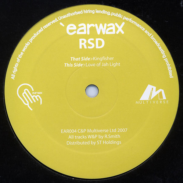 RSD ‎– Kingfisher / Love Of Jah Light