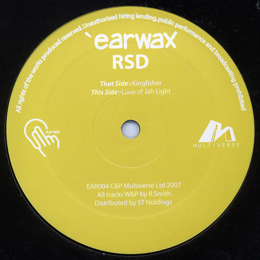 RSD ‎– Kingfisher / Love Of Jah Light
