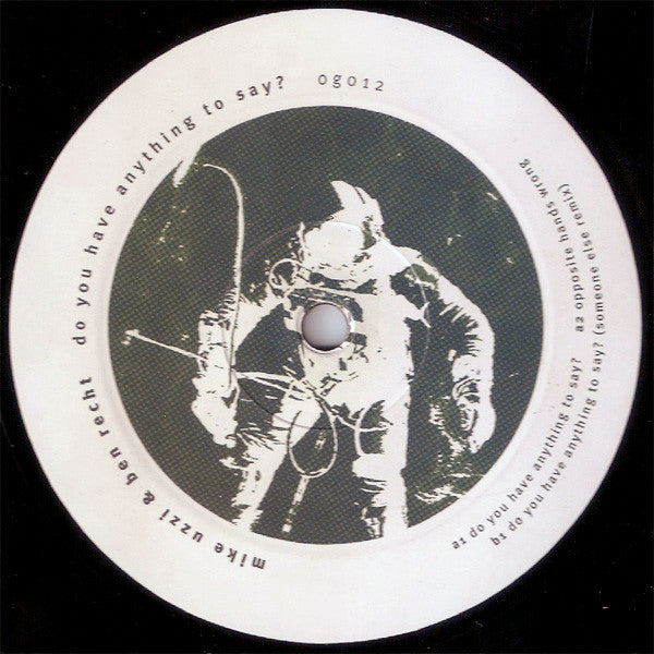 Mike Uzzi & Ben Recht – Do You Have Anything To Say?