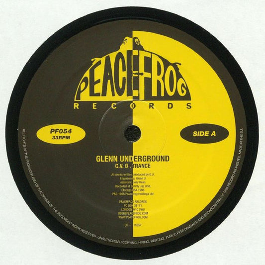 Glenn Underground ‎– C.V.O. Trance