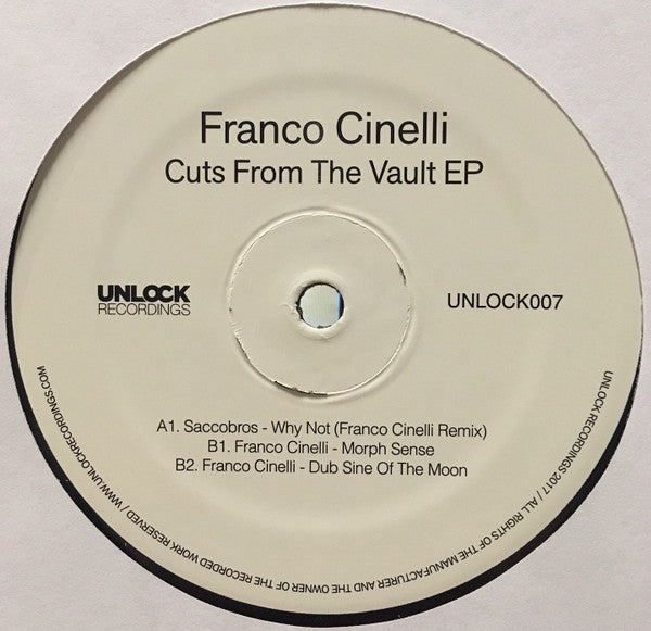 Franco Cinelli – Cuts From The Vault EP