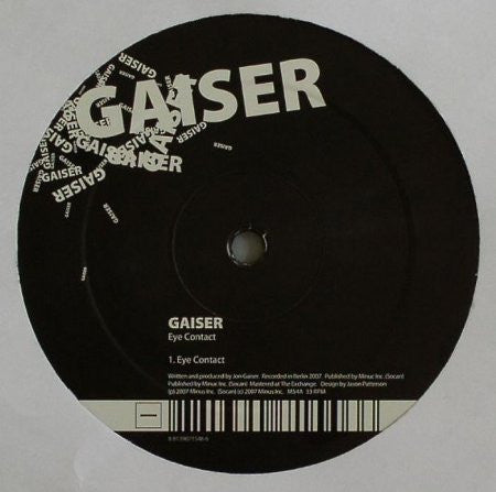 Gaiser ‎– Eye Contact