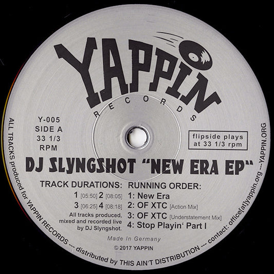 DJ Slyngshot – New Era EP