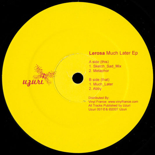 Lerosa – Much Later EP