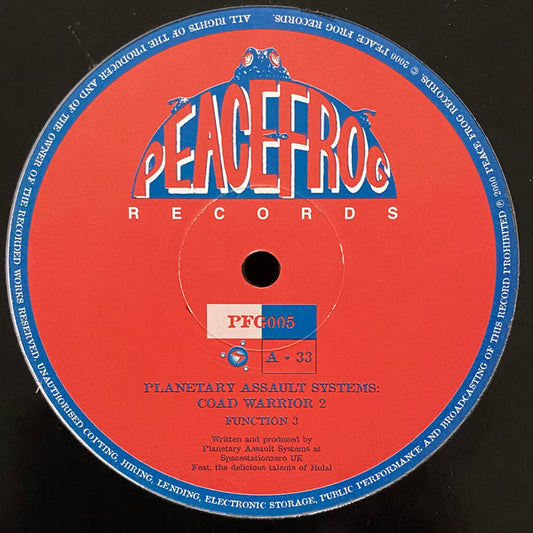 Planetary Assault Systems ‎– Coad Warrior 2