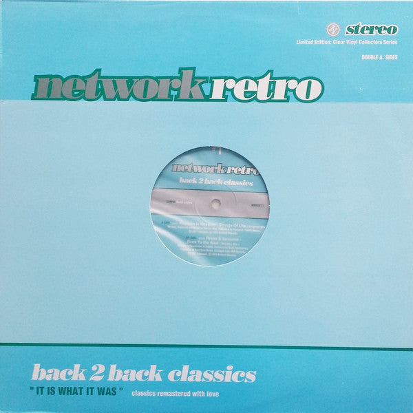 Rhythim Is Rhythim / Reese & Santonio – Network Retro #1 - Back 2 Back Classics