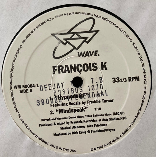 François K ‎– FK-EP