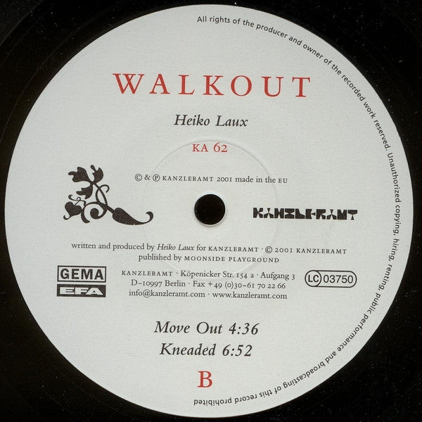 Heiko Laux ‎– Walkout