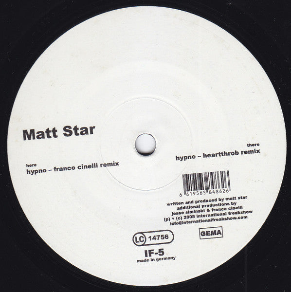 Matt Star – Hypno Remixes