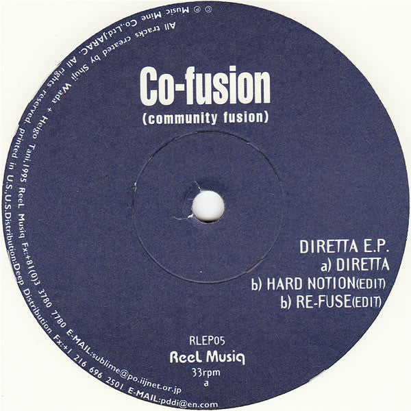 Co-Fusion ‎– Diretta E.P.
