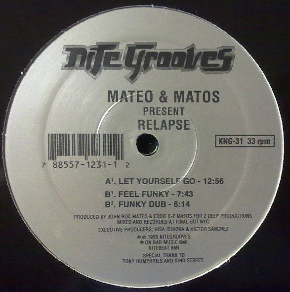 Mateo & Matos ‎– Relapse