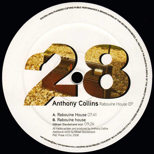 Anthony Collins – Rabouine House EP
