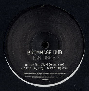 Brommage Dub – Pan Ting E.P.