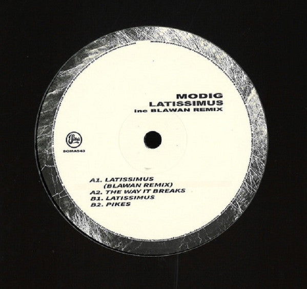 Modig ‎– Latissimus (Blawan Remix inc.)