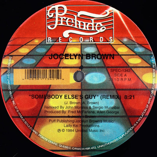 Jocelyn Brown – Somebody Else's Guy