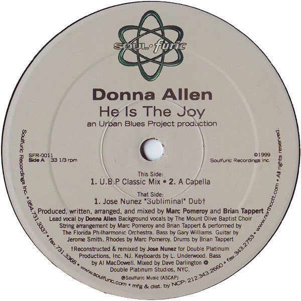 Donna Allen – He Is The Joy