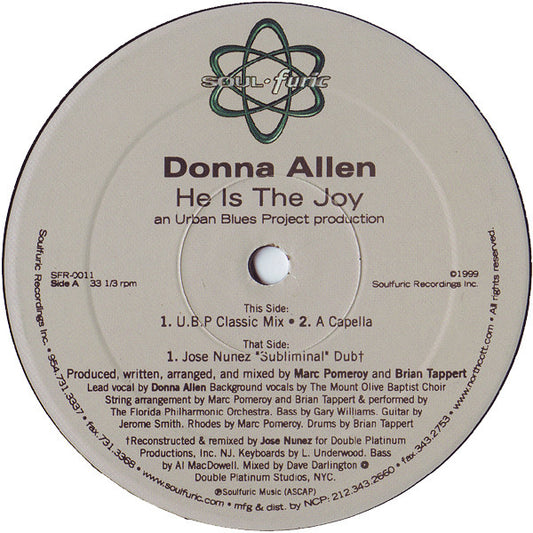 Donna Allen – He Is The Joy