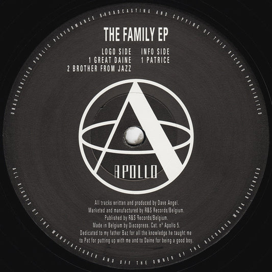 Dave Angel ‎– The Family EP