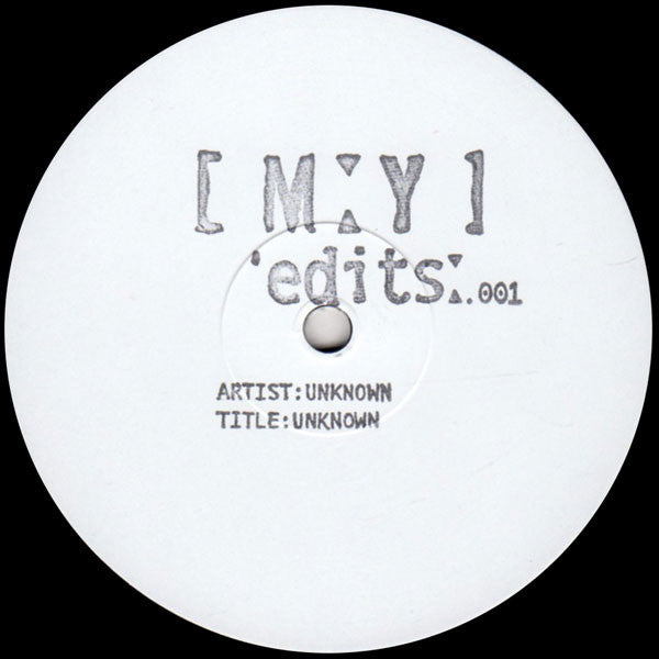 Unknown Artist – MY Edits 001