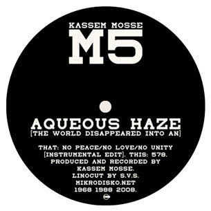 Kassem Mosse – Aqueous Haze (The World Disappeared Into An)