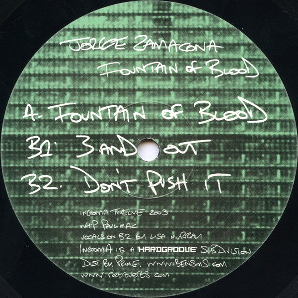 Jorge Zamacona – Fountain Of Blood