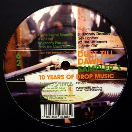 Various – Dust Till Dawn Sampler 3