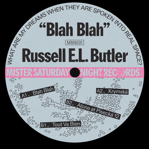 Russell E.L. Butler – Blah Blah