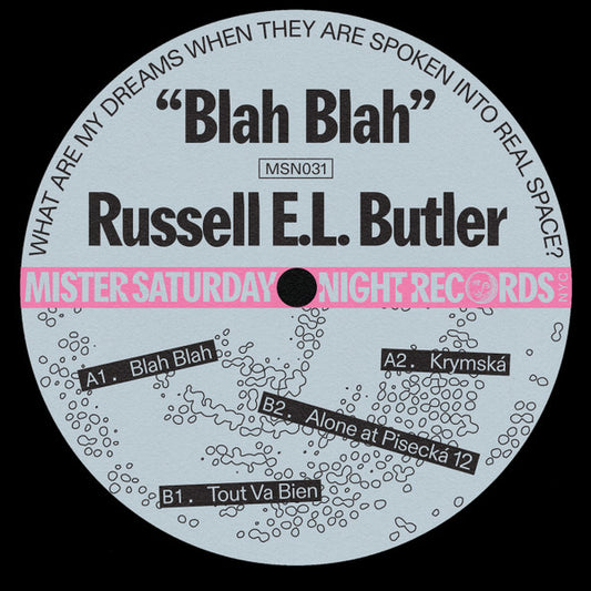 Russell E.L. Butler – Blah Blah